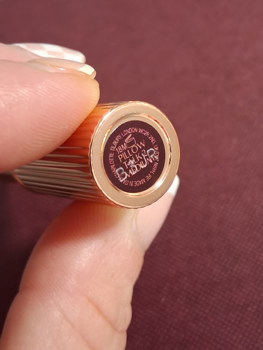 2 Mini Charlotte Tilbury Lipsticks In K.I.S.S.I.N.G Stoned Rose & Pillow Talk - Picture 4 of 4